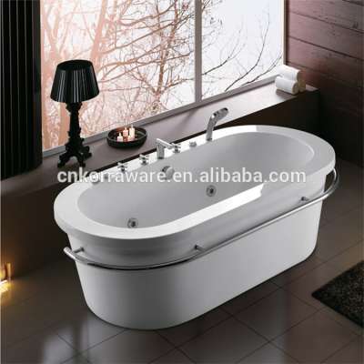 2017 Modern Style standard bathtub big size modern bathtub freestanding massage bathtub