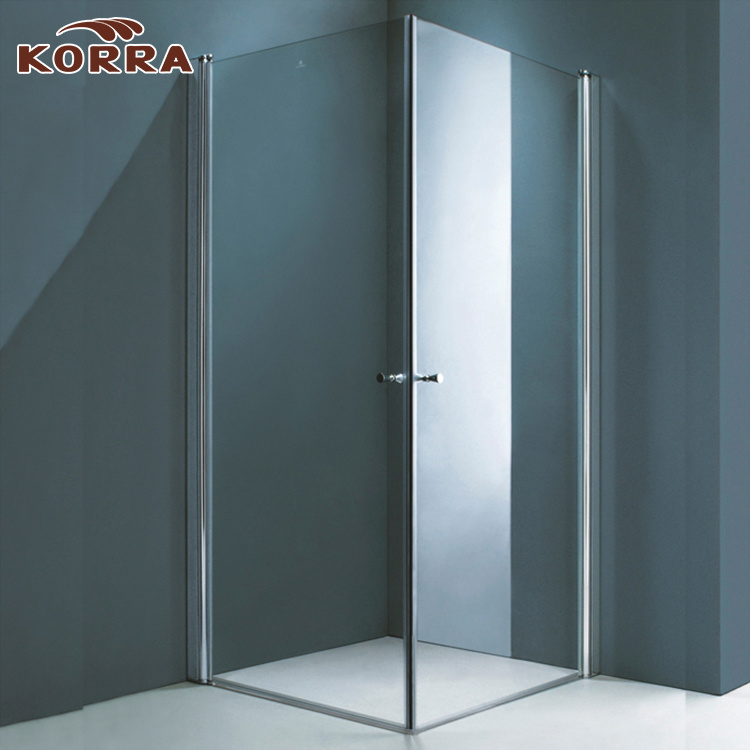 Corner Frameless Shower Doors with Rotating Shaft K-708A